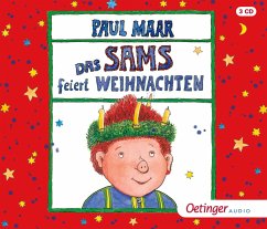 Das Sams feiert Weihnachten / Das Sams Bd.10 (3 Audio-CDs) - Maar, Paul