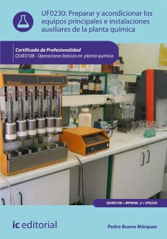 Preparar y acondicionar los equipos principales e instalaciones auxiliares de la planta química. QUIE0108 (eBook, ePUB) - Bueno Márquez, Pedro