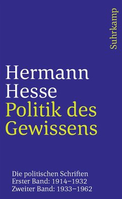 Politik des Gewissens. Zwei Bände (eBook, ePUB) - Hesse, Hermann