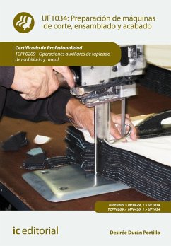 Cover Preparación de máquinas de corte, ensamblado y acabado. TCPF0209 (eBook, ePUB)