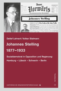 Johannes Stelling 1877-1933 - Lehnert, Detlef;Stalmann, Volker