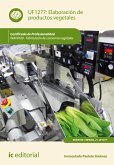 Elaboración de productos vegetales. INAV0109 (eBook, ePUB)