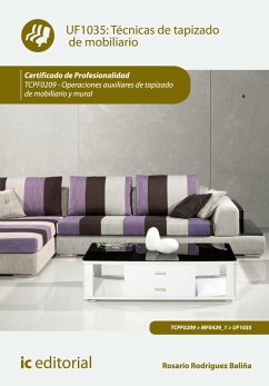 Cover Técnicas de tapizado de mobiliario. TCPF0209 (eBook, ePUB)