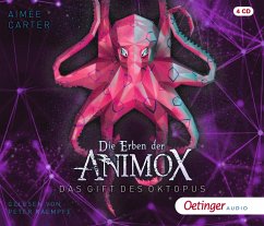 Das Gift des Oktopus / Die Erben der Animox Bd.2 (4 Audio-CDs) - Carter, Aimée