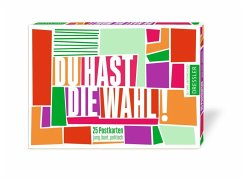 Du hast die Wahl! 25 Postkarten. jung, bunt, politisch