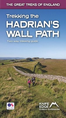 Trekking the Hadrian's Wall Path (2024 Updated Version): National Trail Guidebook with OS 1:25k maps - Mccluggage, Andrew