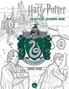 Harry Potter: Slytherin House Pride: The Official Coloring Book - Insight Editions