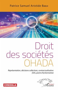 Droit des sociétés OHADA - Badji, Patrice Samuel Aristide