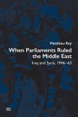 When Parliaments Ruled the Middle East: Iraq and Syria, 1946-63