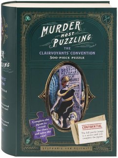 Cover Murder Most Puzzling: The Clairvoyants' Convention 500-Piece Puzzle