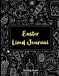 Easter Lined Journal - Books, Deeasy