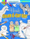 Coloring Activity Books - General-5-7 - Noah Color and Cut Out Activity Book