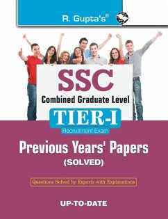 SSC Combined Graduate Level (Tier-I) Previous Years' Papers (Solved) - Board, Rph Editorial
