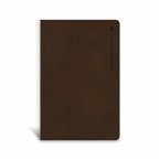 CSB Student Study Bible, Brown Leathertouch