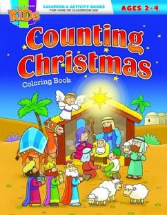 Coloring Activity Books - Christmas-2-4 - Counting Christmas