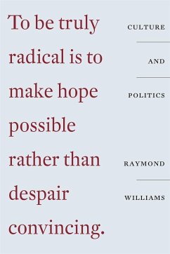 Culture and Politics - Williams, Raymond
