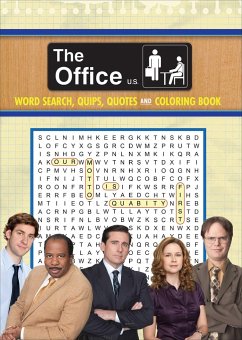 The Office Word Search, Quips, Quotes & Coloring Book - Editors of Thunder Bay Press