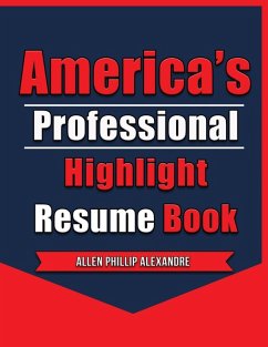 Cover America's Professional Highlight Resume Book