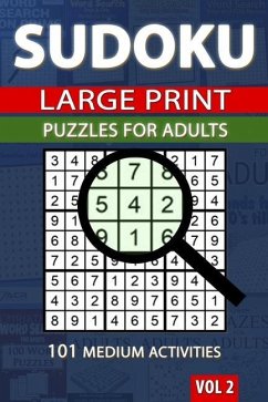 Sudoku Puzzles for Adults: Large Format 101 Meduim Activities - Publishing, Acr