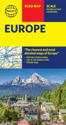 Philip's Europe Road Map - Philip'S Maps