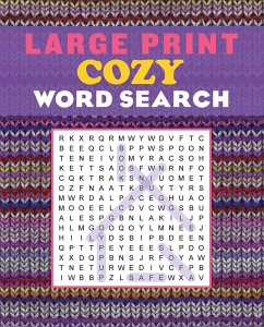 Large Print Cozy Word Search - Editors of Thunder Bay Press