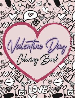 Valentine Day Coloring Book - Coloring Book Happy Hour