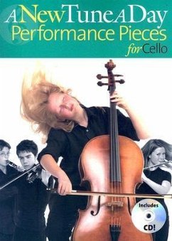 A New Tune a Day - Performance Pieces for Cello [With CD] - Bennett, Ned