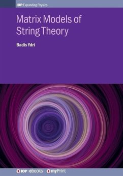 Matrix Models of String Theory - Ydri, Badis