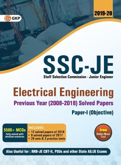 SSC JE Electrical Engineering for Junior Engineers Previous Year Solved Papers (2008-18), 2018-19 for Paper I - Gkp