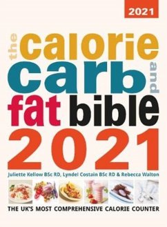 Cover Calorie Carb and Fat Bible 2021