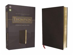 Nasb, Thompson Chain-Reference Bible, Bonded Leather, Black, Red Letter, 1977 Text - Zondervan