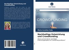 Nachhaltige Entwicklung und Crowdfunding - Cuby, Marie-Caroline