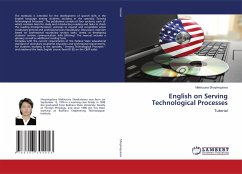 English on Serving Technological Processes - Shoyimqulova, Makhzuna