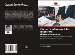 Facteurs influençant les intentions d'investissement - Lathif, Abdul