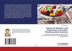 Impact of Mergers and Acquisitions on Indian Pharmaceutical Industry - Prabu, Keerthi