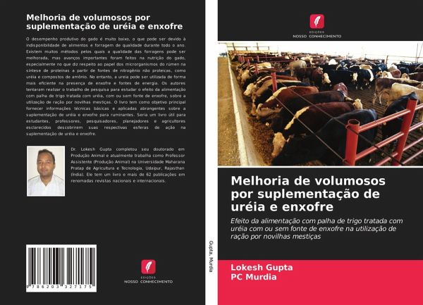 Melhoria de volumosos por suplementação de uréia e enxofre Melhoria de volumosos por suplementação de uréia e enxofre