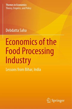 Economics of the Food Processing Industry - Saha, Debdatta