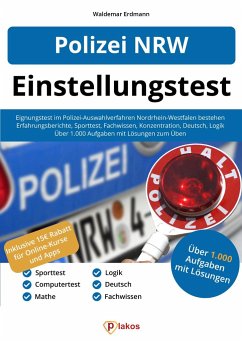 Einstellungstest Polizei NRW - Erdmann, Waldemar