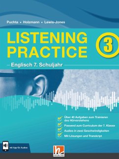 Listening Practice 3. Heft inkl. HELBLING Media App - Puchta, Herbert;Holzmann, Christian;Lewis-Jones, Peter