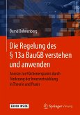 Die Regelung des § 13a BauGB verstehen und anwenden (eBook, PDF)