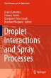 Droplet Interactions and Spray Processes - Bild 1