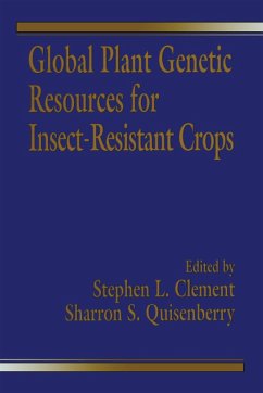 Global Plant Genetic Resources for Insect-Resistant Crops (eBook, PDF) - Clement, Stephen L.