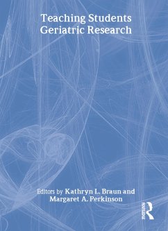 Cover Teaching Students Geriatric Research (eBook, ePUB)