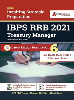 IBPS RRB Treasury Manager (Scale II) Exam 2023 - 6 Full Length Mock Tests and 12 Sectional Tests (1900 Solved Objective Questions) with Free Access to Online Tests - Edugorilla Prep Experts