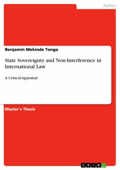 State Sovereignty and Non-Interference in International Law (eBook, PDF)