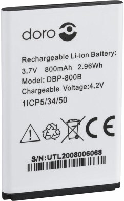 Cover Doro Ersatzakku passend für 1350 / 136x