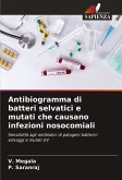 Antibiogramma di batteri selvatici e mutati che causano infezioni nosocomiali