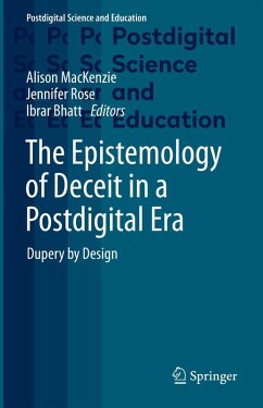 Cover The Epistemology of Deceit in a Postdigital Era