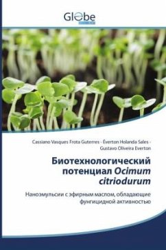 Cover Biotehnologicheskij potencial Ocimum citriodurum