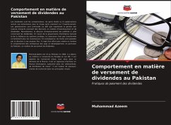 Comportement en matière de versement de dividendes au Pakistan - Azeem, Muhammad